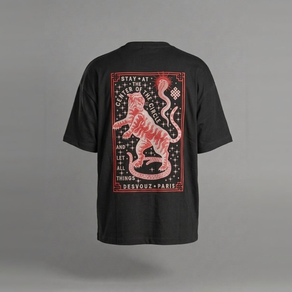T-shirt Black Circus
