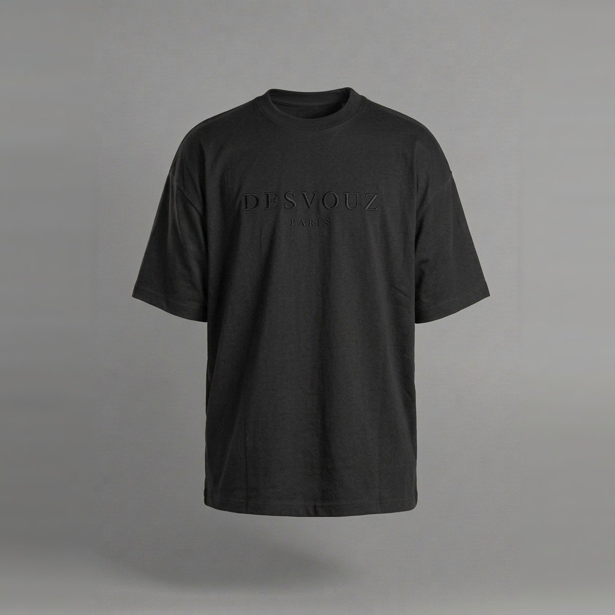 T-shirt Black DESVOUZ Embroidered