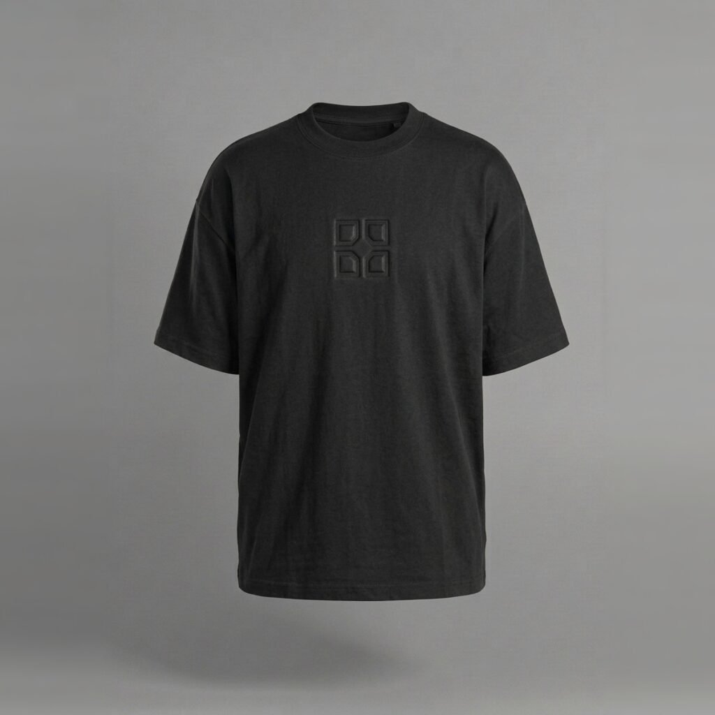 T-shirt Black Monogram 4D