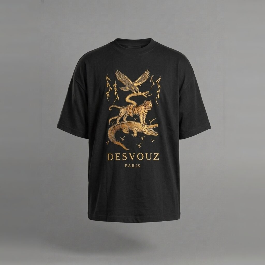T-shirt Black Totem