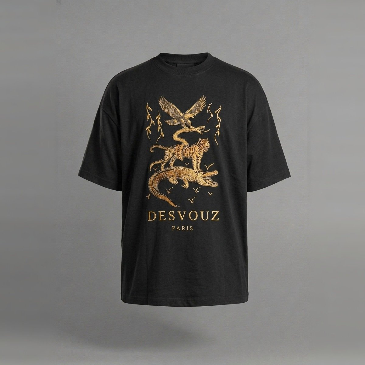T-shirt Black Totem
