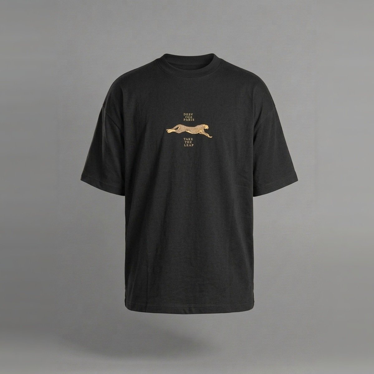 T-shirt Black Take the Leap